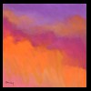 Sunset Reflection
Pastel, 2020
