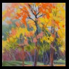 Washington Park, South Grand
Pastel, 2015
